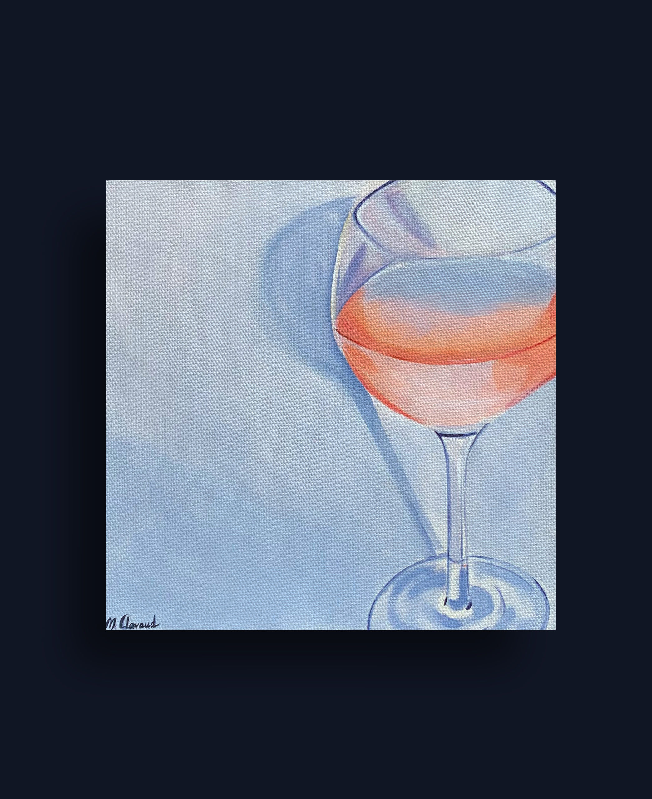 GLASS OF ROSÉ